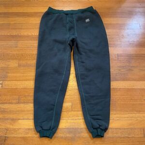 VTG 80s 90s Helly Hansen Thermal Heavyweight‎ Base Layer Pants XL Green Poland